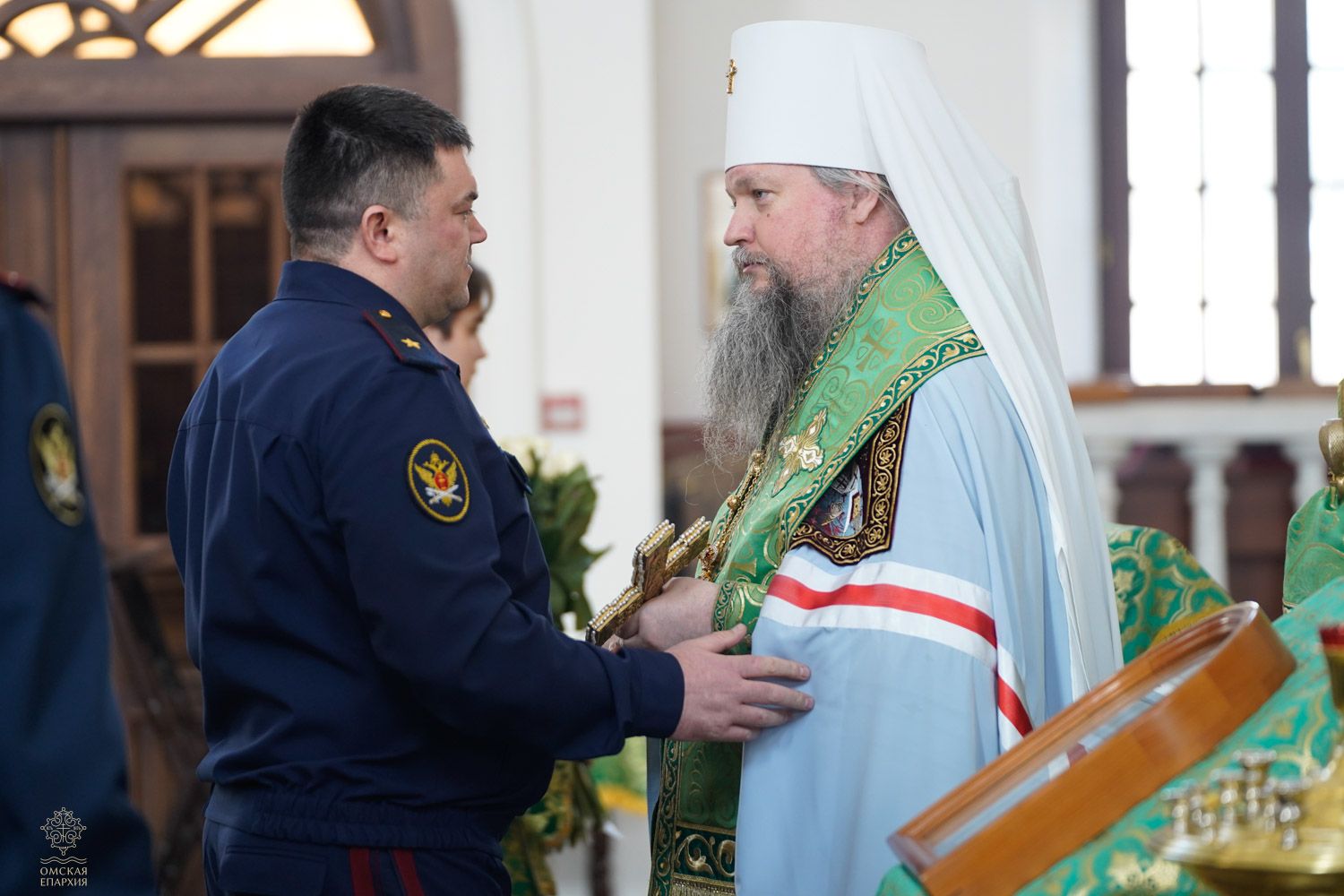 Личный состав УФСИН принял участие в молебне в Воскресенском соборе